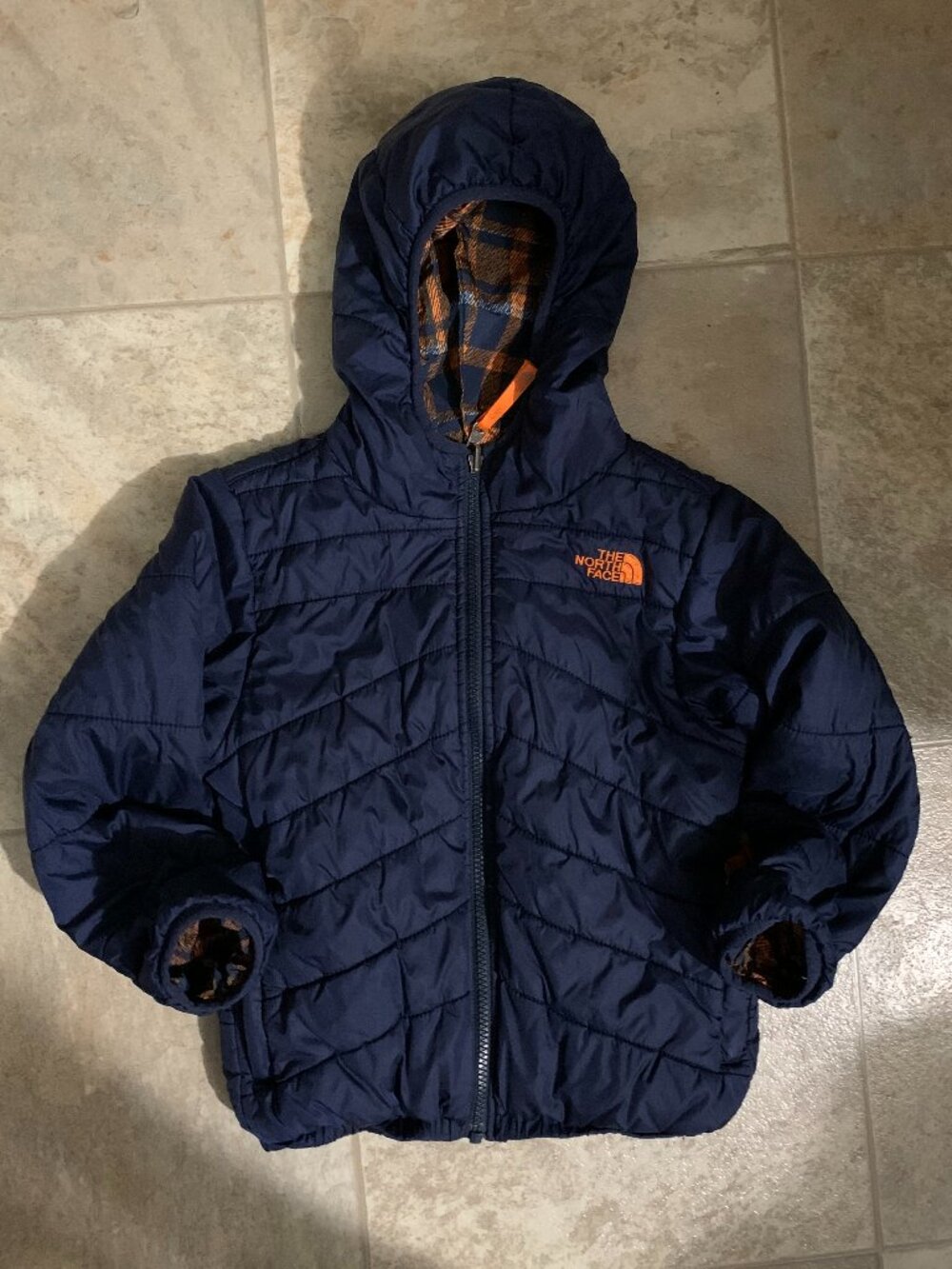 NORTH FACE reversible jacket - KIDS - size XS (6)